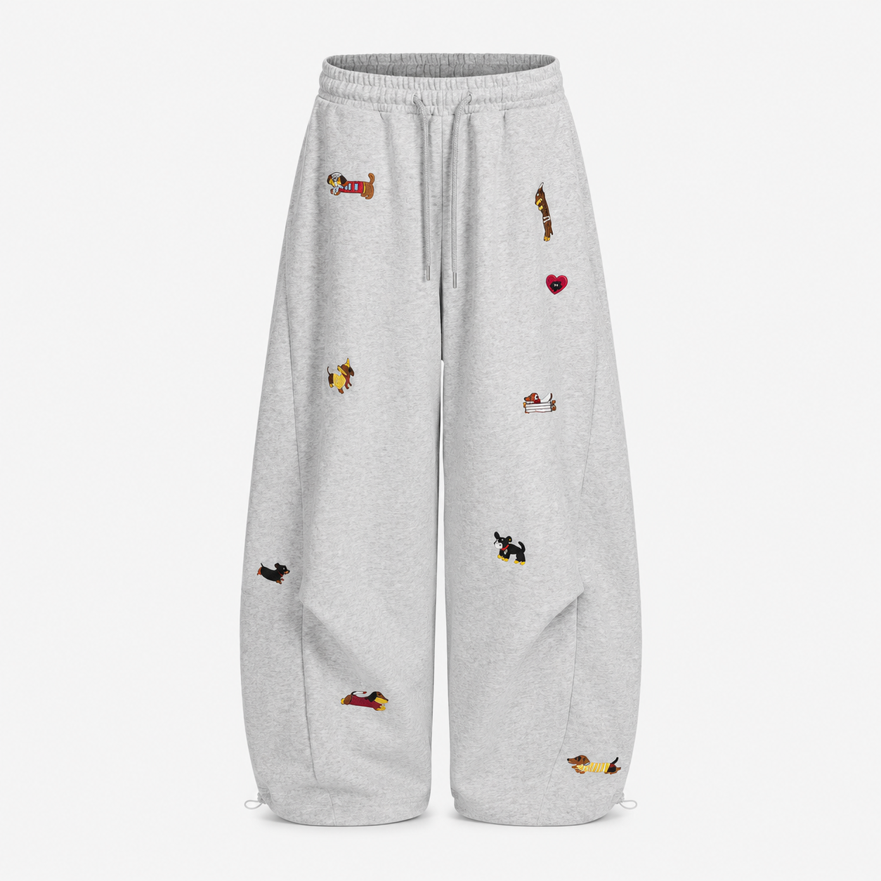 Cartoon Dachshund Hoodie And Sweatpants