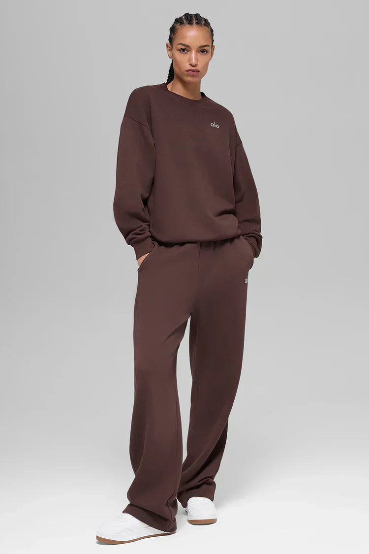 Crew Neck Pullover & Sweats Set