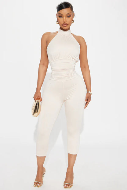 When We Met Capri Jumpsuit
