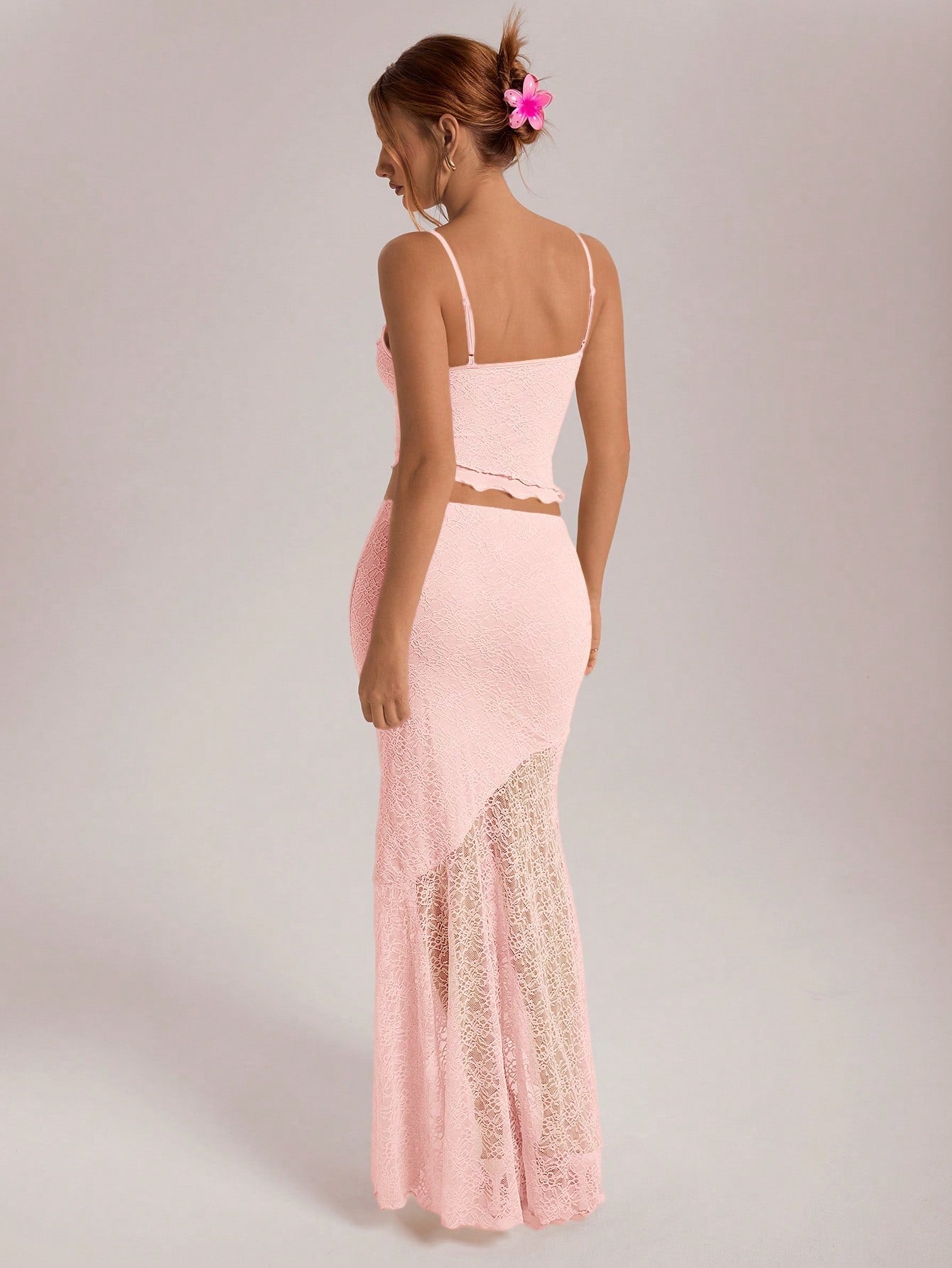 Ruffle Trim Mermaid Set