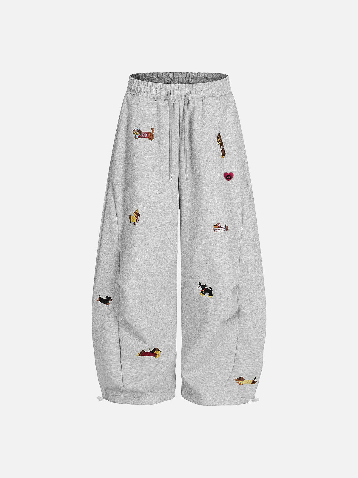 Cartoon Dachshund Hoodie And Sweatpants