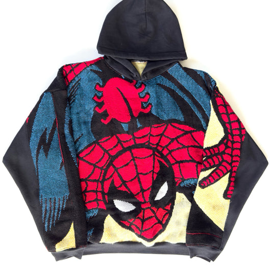 Web Hero Tapestry Oversized Hoodie