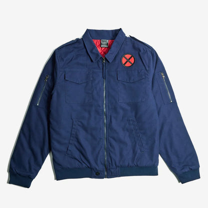 Xavier Canvas Bomber Jacket
