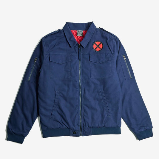 Xavier Canvas Bomber Jacket