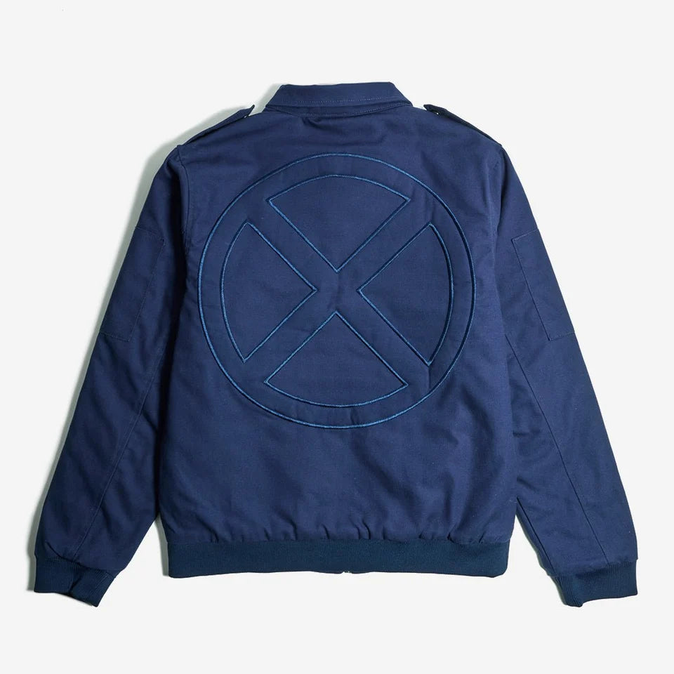 Xavier Canvas Bomber Jacket