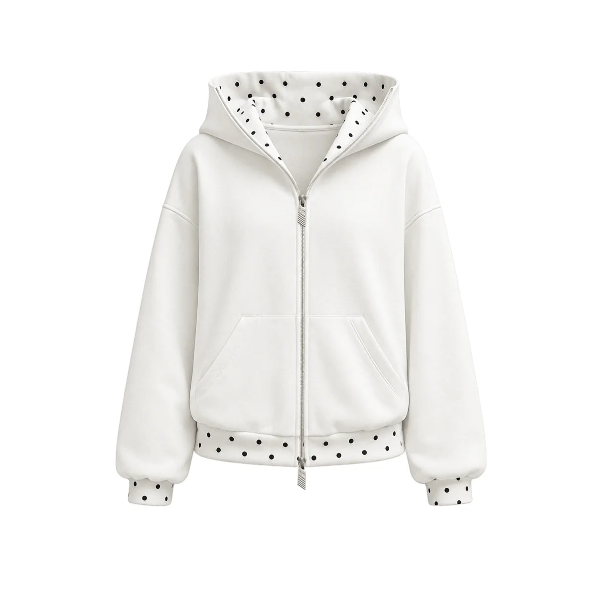 Cyber Static Zip Hoodie