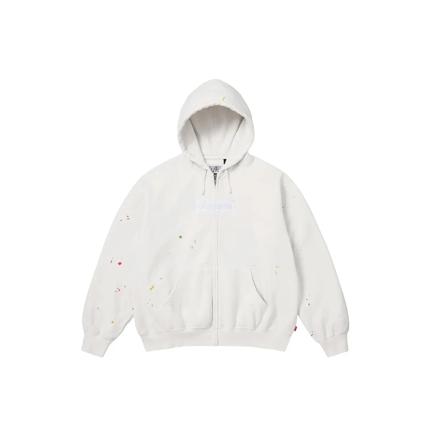 Logo Zip Up Hooded Sweatshirt