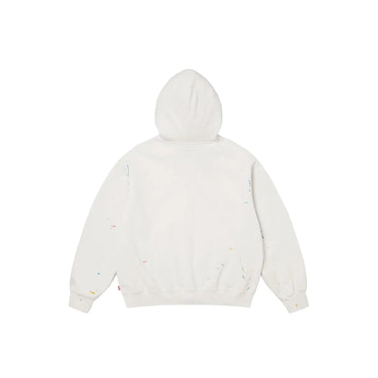 Logo Zip Up Hooded Sweatshirt